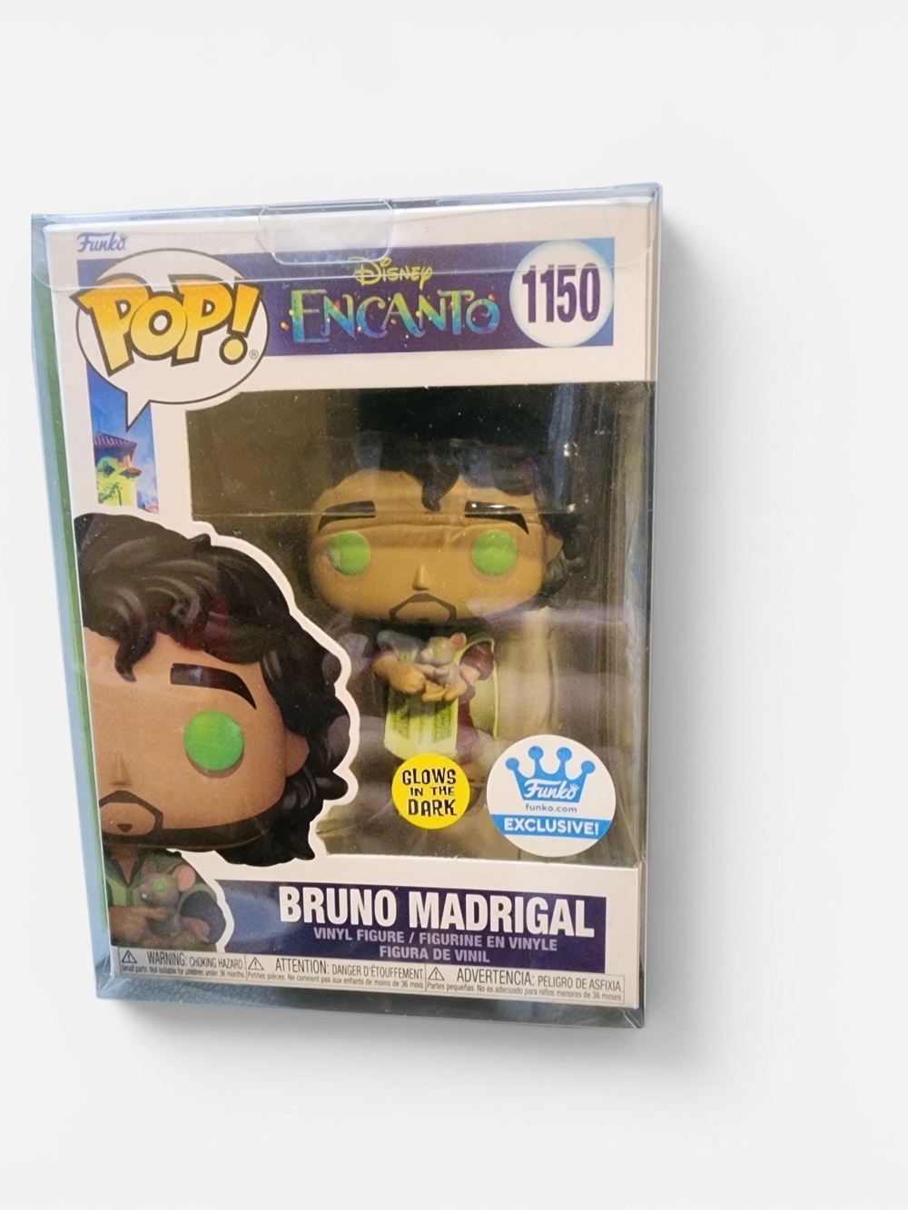 Funko Encanto Bruno Madrigal Green and Black Vinyl Figure